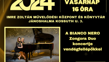 Szíves figyelmébe ajánljuk a jótékonysági Újévi koncertet